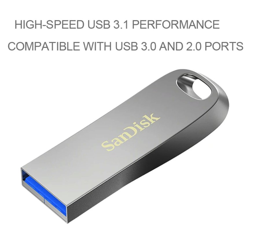SanDisk CZ74 USB 3.1 Flash Drive 256GB 128GB 64GB up to 150MB/s 32GB Genuine Metal Encryption Memory Stick Pen Drives Flashdisk