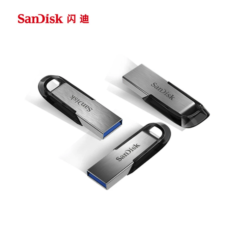 SanDisk USB 3.0 Flash Drive 128GB 64GB 32GB 16GB 150MB/S ULTRA FLAIR Memory Stick Pen Drives Pendrive Flashdisk U Disk for PC